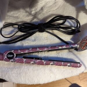 GVP Pink Floral Hair Straightener